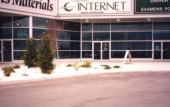 Compu-SOLVE Internet Services storefront in Midland, Ontario