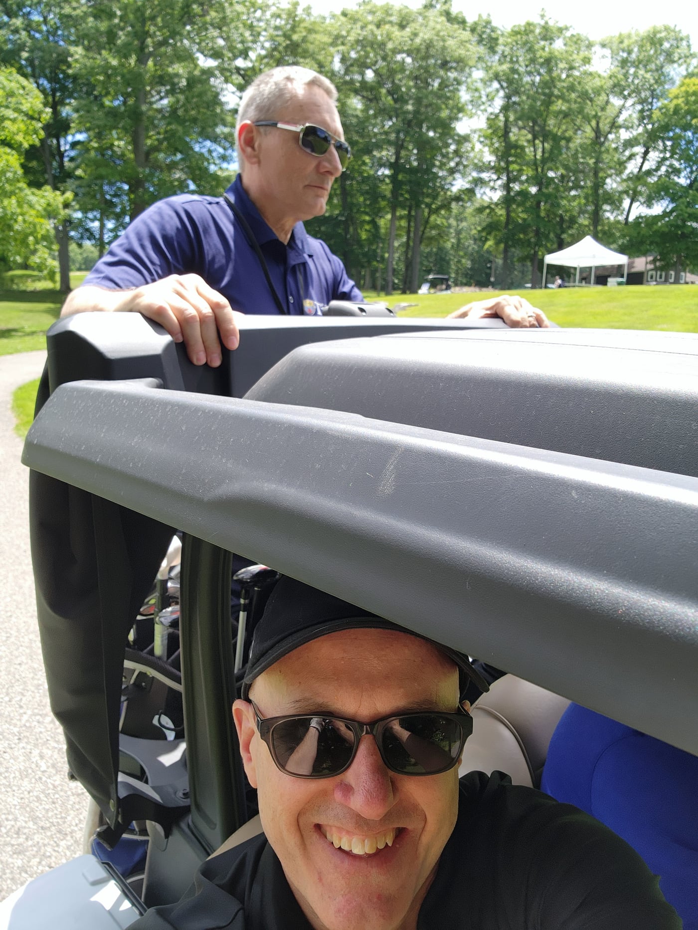 CSOLVE team members riding together at an outdoor community event